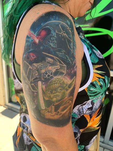 Tattoos - Star Wars half sleeve  - 144603